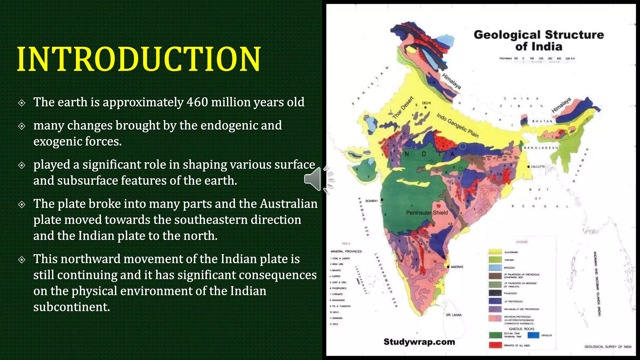 Structure And Physiography Of India Pptx