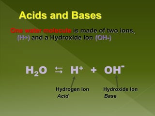 Structure and properties of water | PPTX