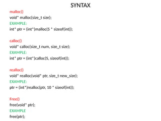 Structure and Union .pptx program in C with detailed example | PPTX