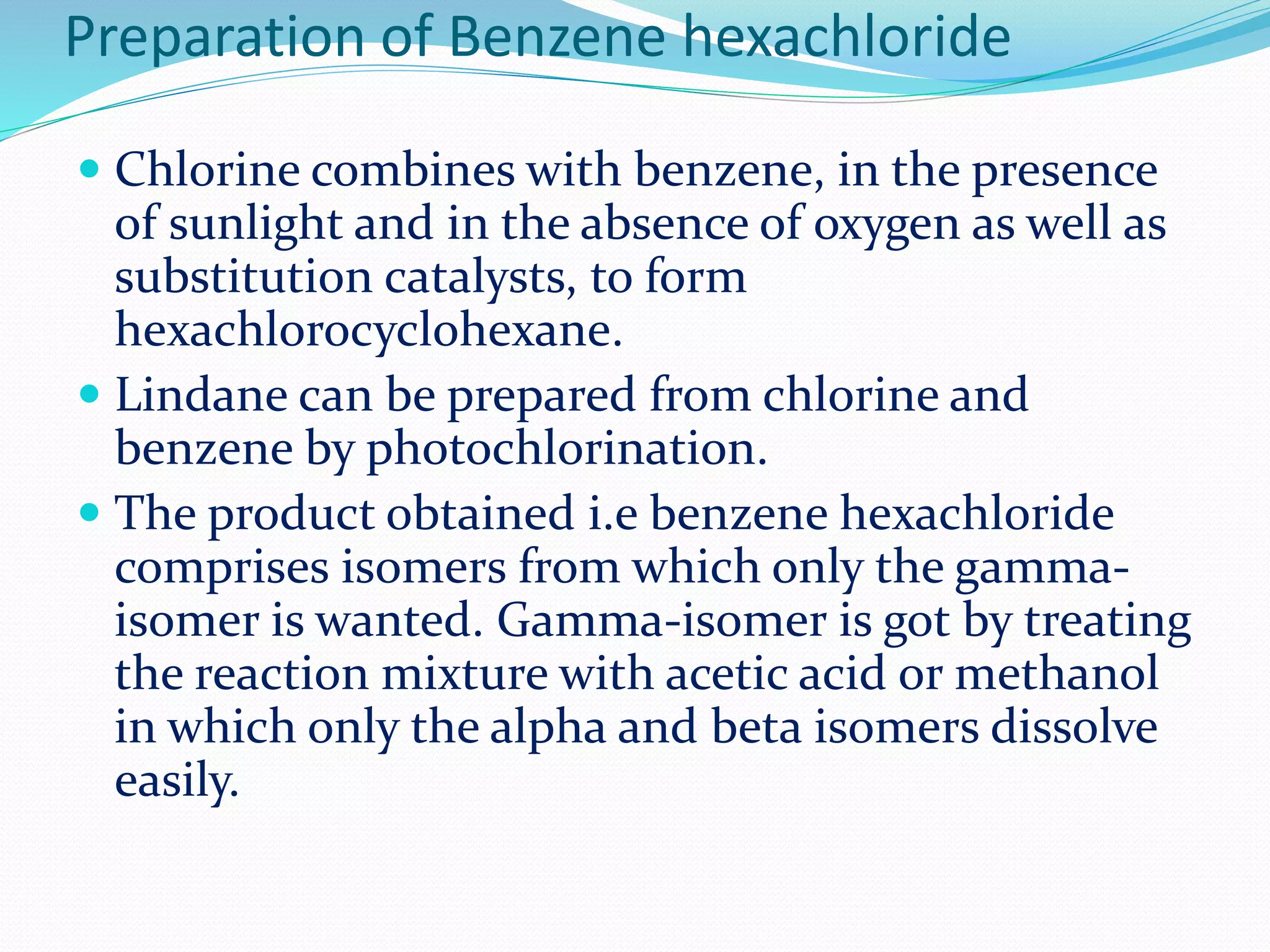 Structure, application and uses ddt, saccharin, bhc and chloramine copy