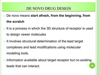 Structure based drug design | PPTX