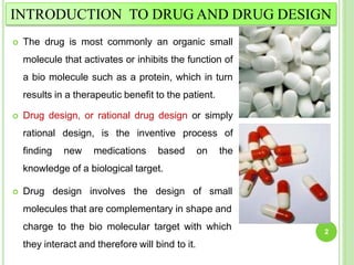 structure based drug design ppt | PPTX