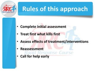Structured approach for critically ill patient | PPTX