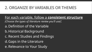 Themes Rrl Structured Approach to writing the RRL.pptx