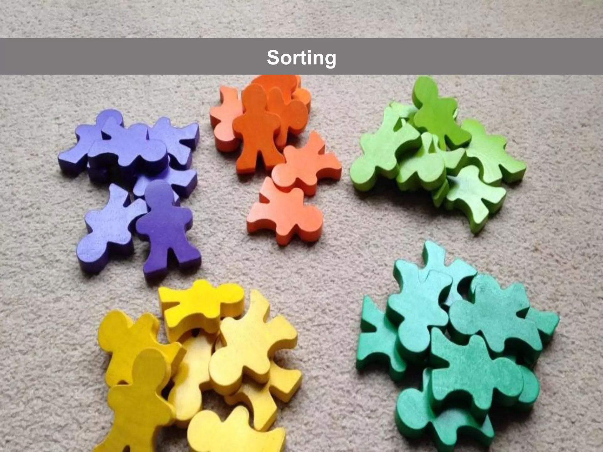 Sorting
 