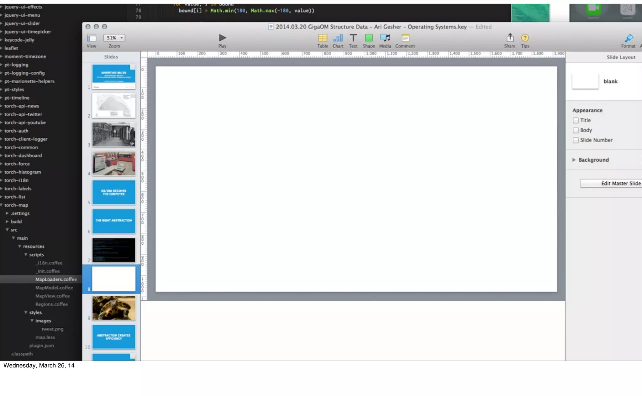 Wednesday, March 26, 14
 