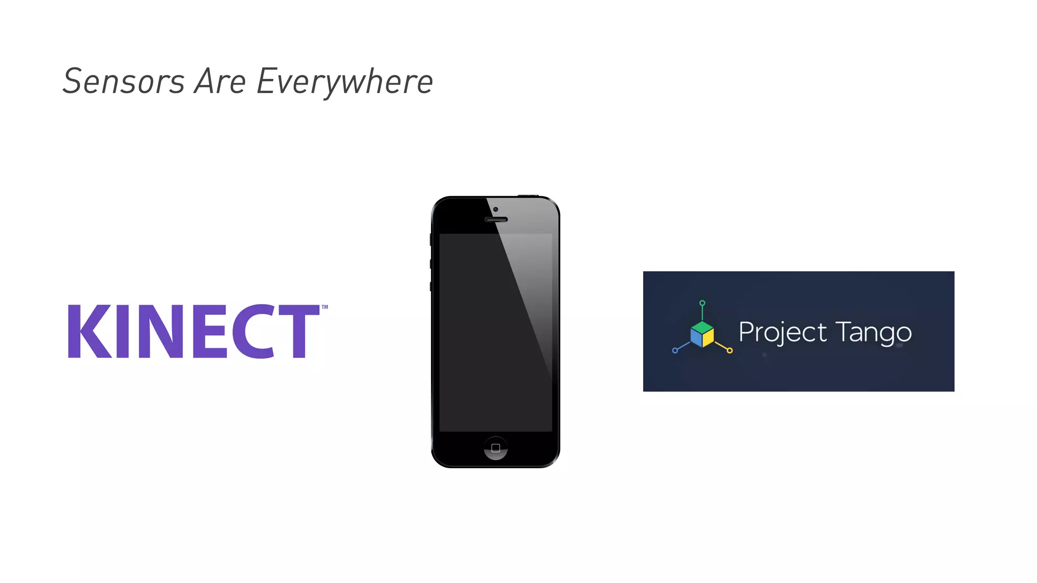 Sensors Are Everywhere
 