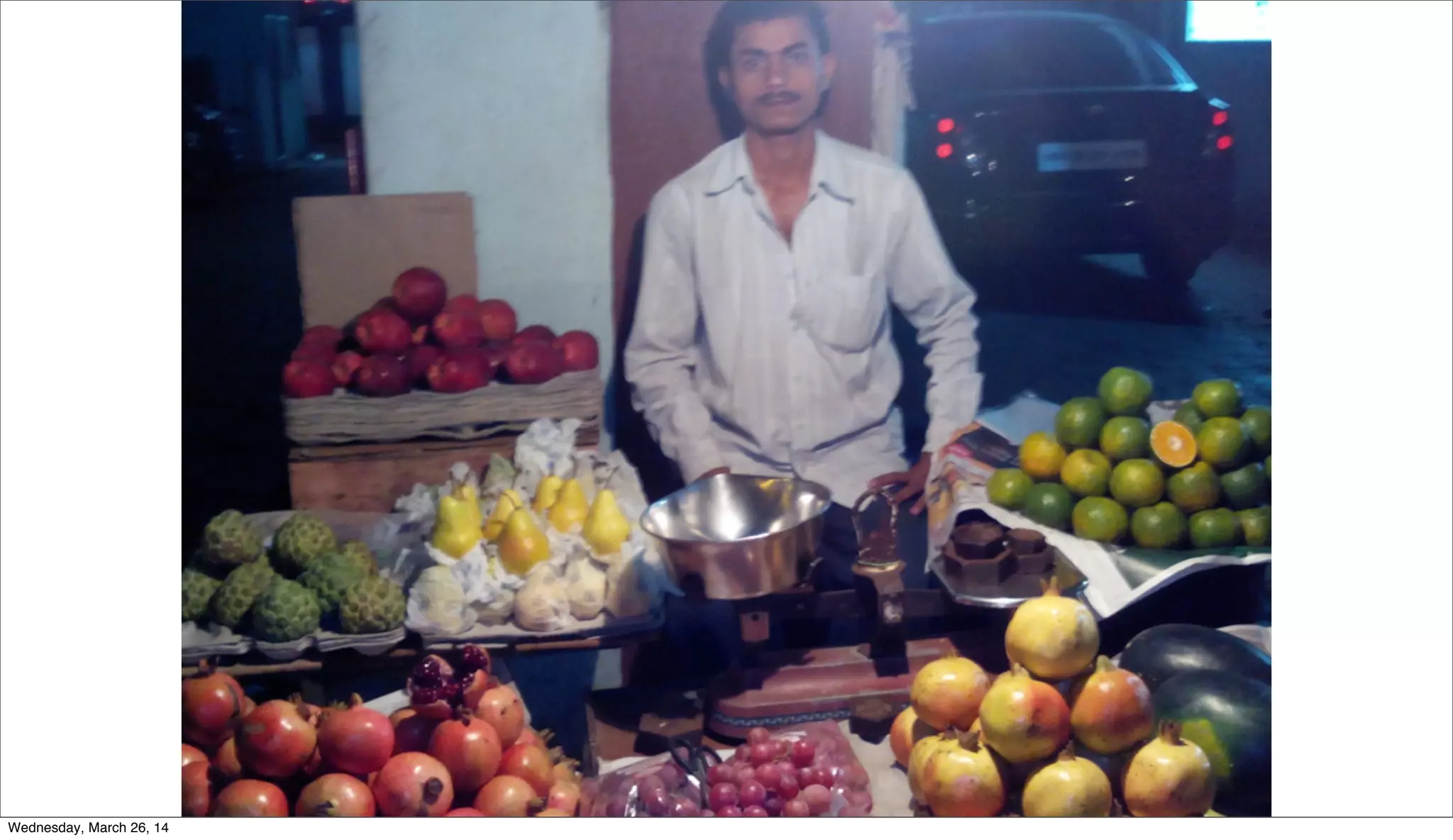 Wednesday, March 26, 14
 