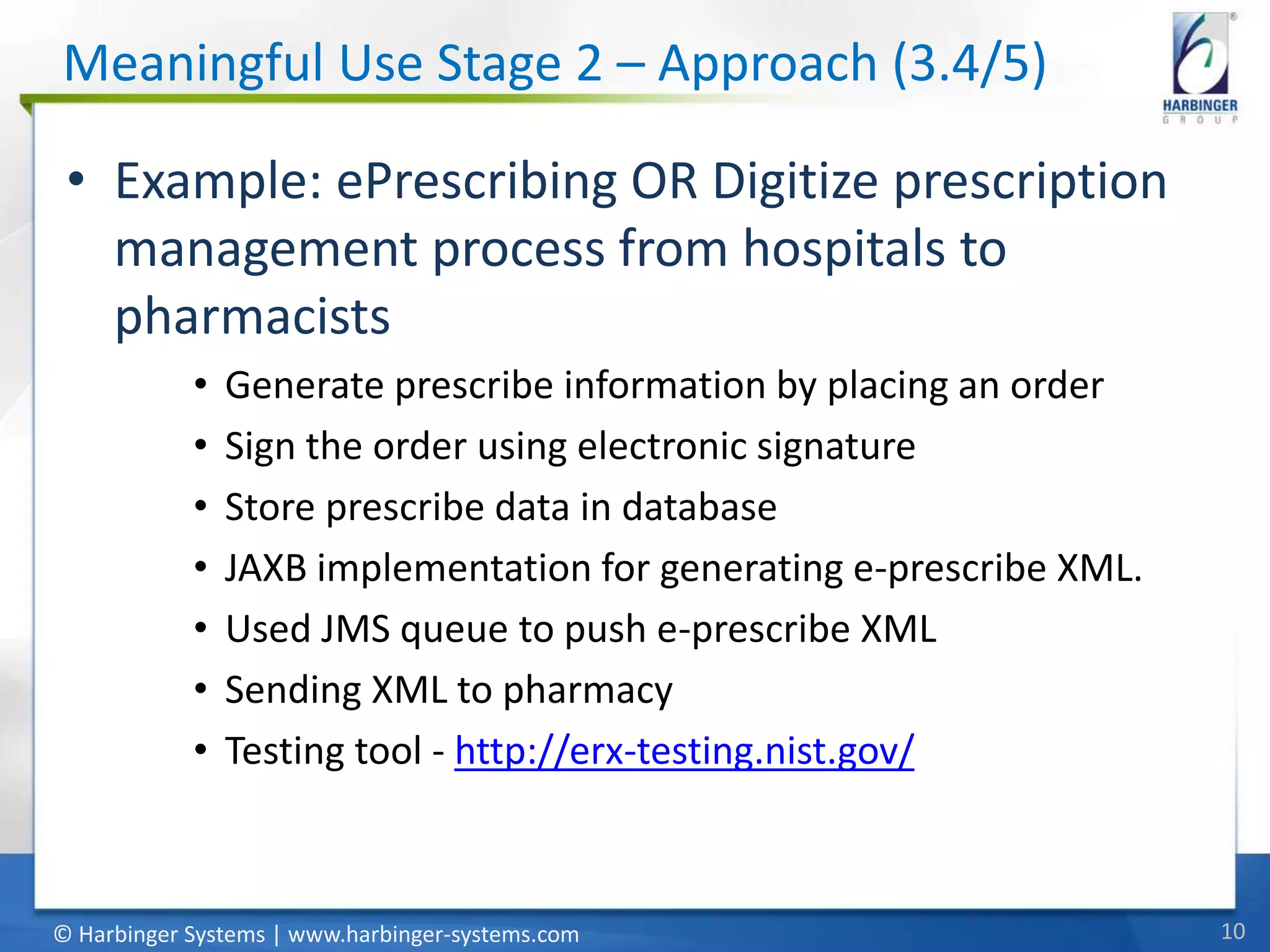 inar Structured attestation to meaningful use stage 2 PPT