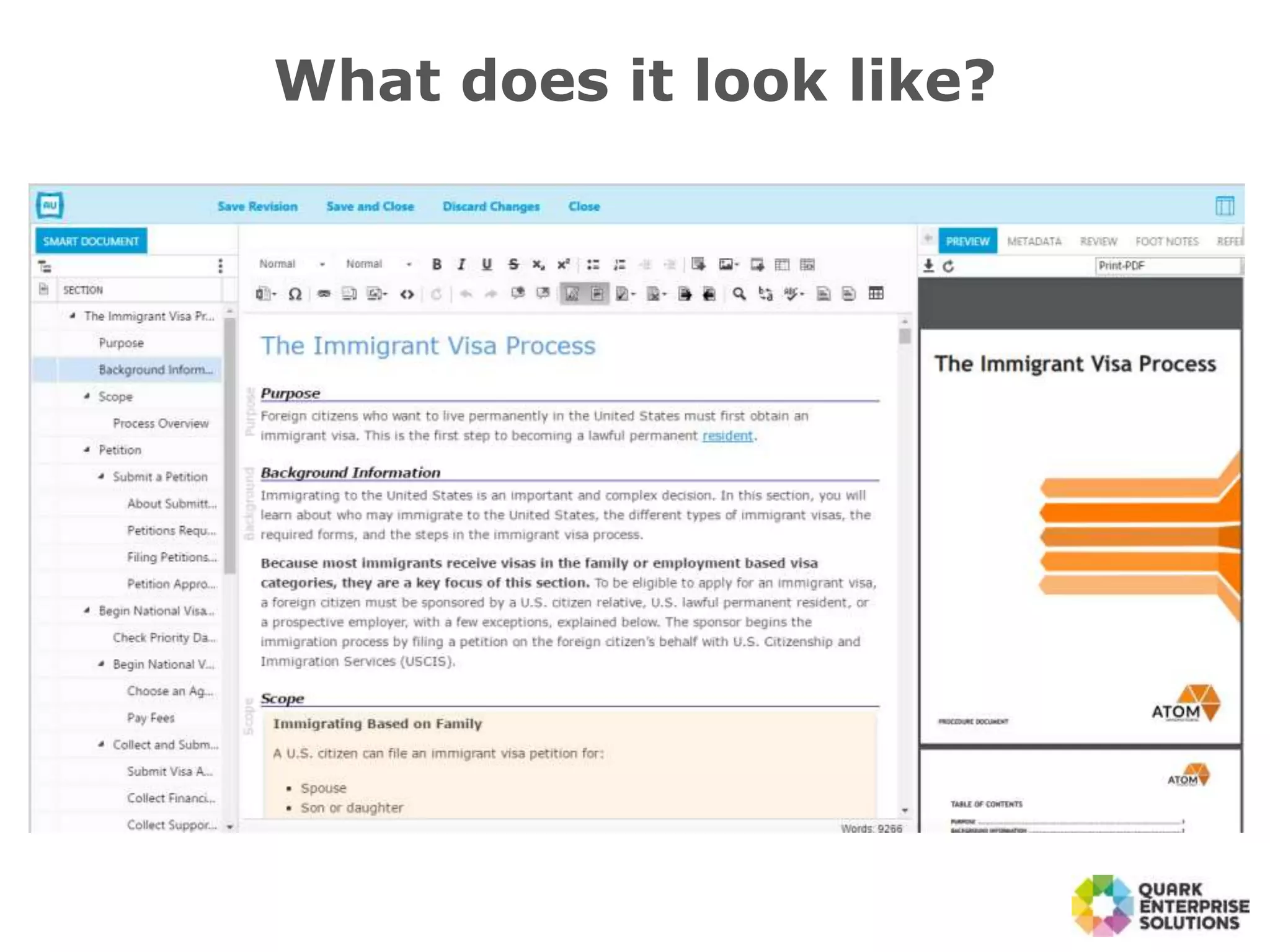 What does it look like?
 