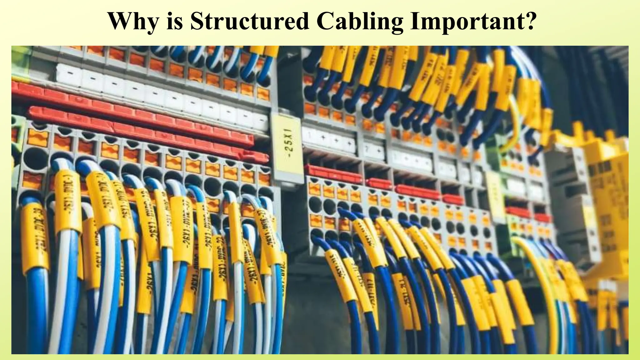 The Essential Components of Structured Cabling | PPT