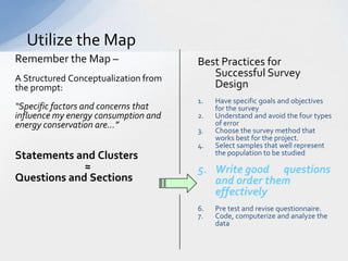 Structured conceptualization approach to survey design slideshare 0213 ...