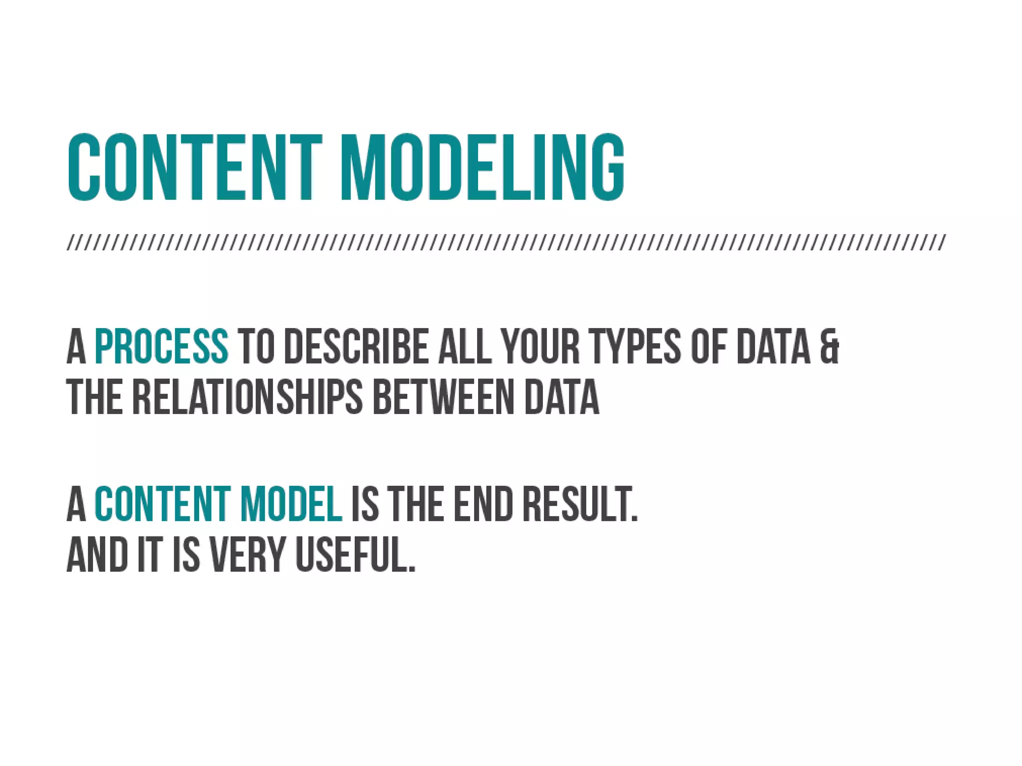 Structuring Content in Wordpress