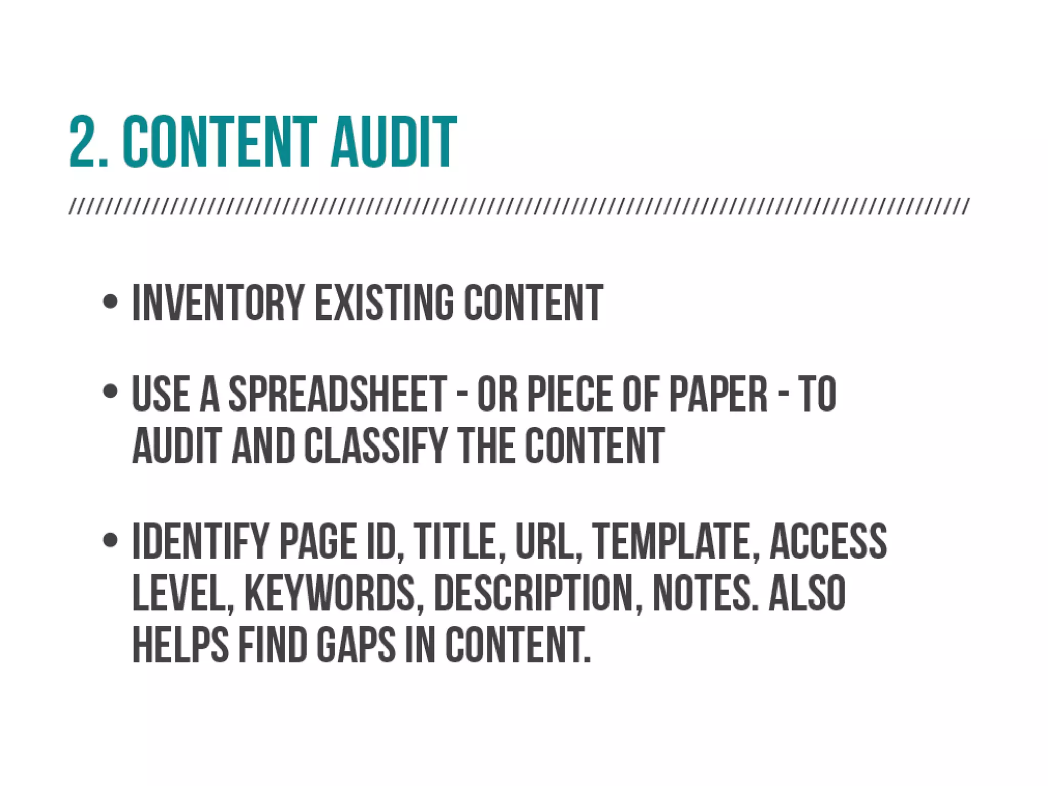 Structuring Content in Wordpress