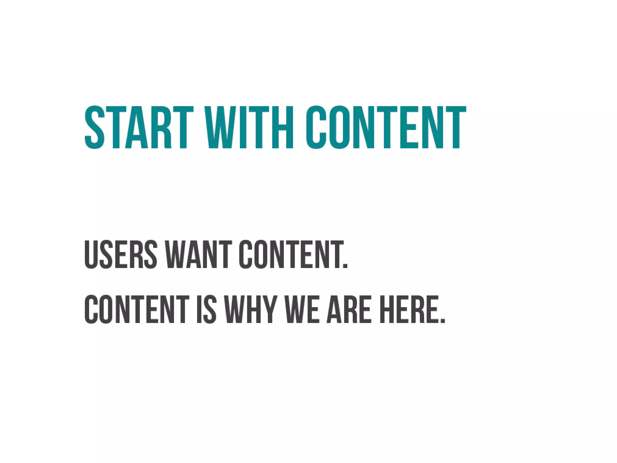 Structuring Content in Wordpress
