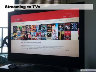 Streaming to TVs




Page 26 © 2012     Photo by Dennis S. Hurd
 