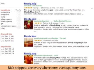 Rich snippets are everywhere now, even spammy ones
 