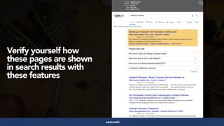 #structureddata at #smxeast by @aleyda from @oraintisemrush
Verify yourself how
these pages are shown
in search results with
these features
 