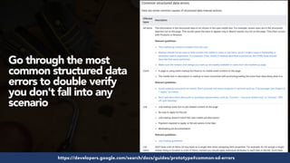 #structureddata at #smxeast by @aleyda from @orainti
Go through the most
common structured data
errors to double verify
you don't fall into any
scenario
https://developers.google.com/search/docs/guides/prototype#common-sd-errors
 