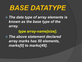 Structured data type | PPT