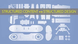 STRUCTURED CONTENT  STRUCTURED DESIGN
 