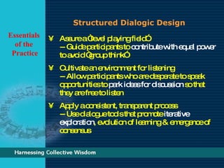 Structured Dialogic Design | PPT