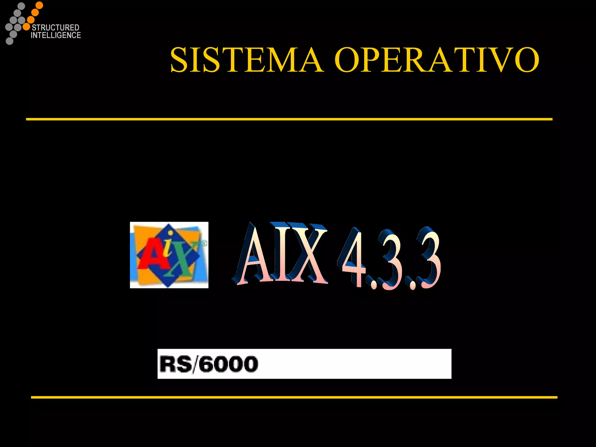 SISTEMA OPERATIVO AIX 4.3.3 