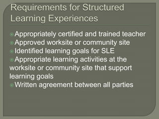 Structured Workplace Learning Form.pdf Structured learning experience | PPTX