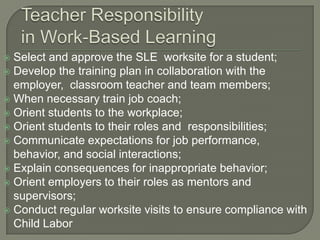 Structured learning experience | PPTX