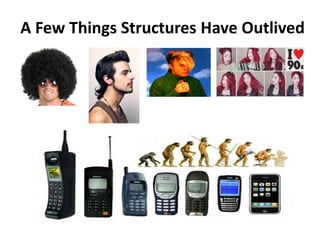 A Few Things Structures Have Outlived
 
