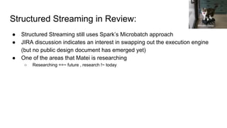 Structured streaming for machine learning | PDF