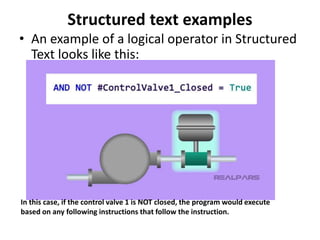 PLC Structured Text (ST) Programming.pptx | Programming Languages ...
