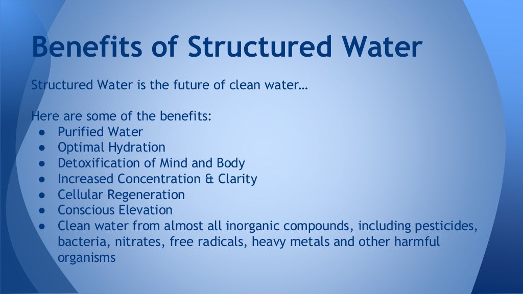 Structured Water