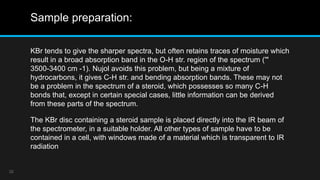 Structure elucidation of steroids