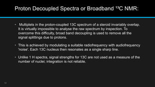 Structure elucidation of steroids