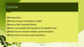 Structure from motion | PPTX