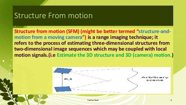 Structure from motion