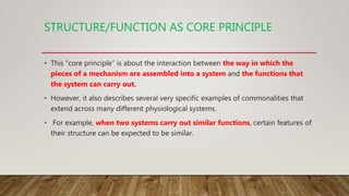 Structure function relationships in medical physiology.pptx
