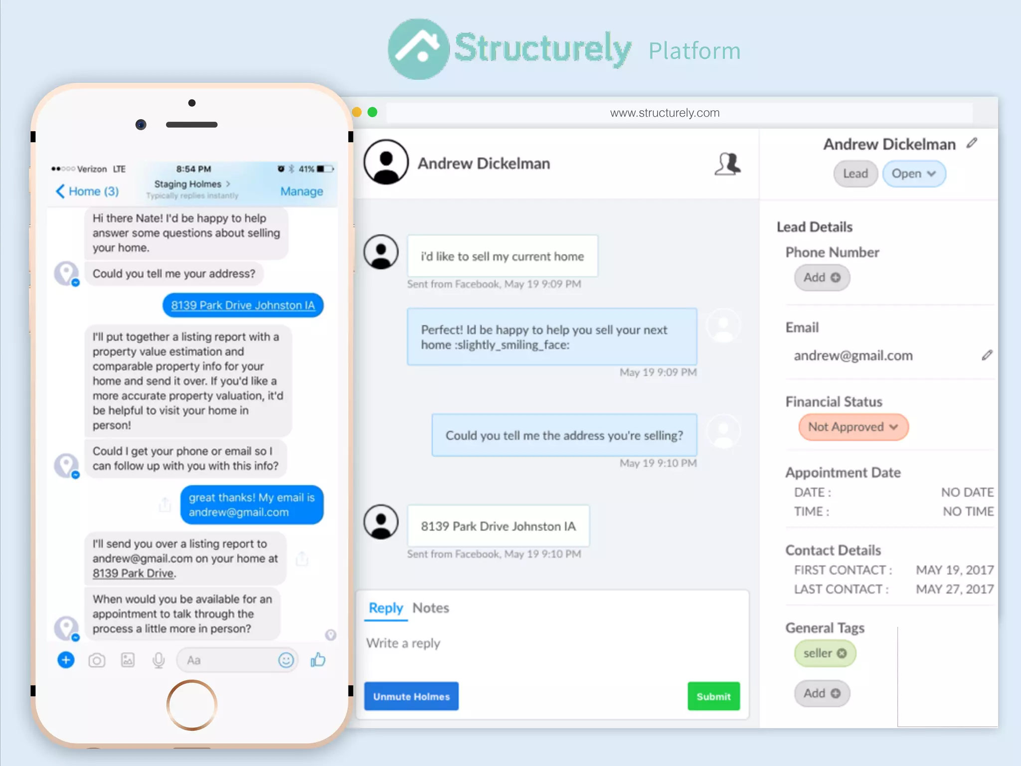Resize This Window
www.structurely.com
Platform
 