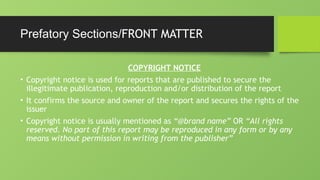 Structure and layout of long reports.pptx