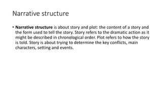 Structure of a film | PPTX