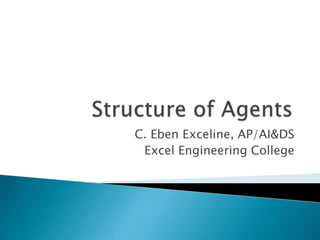 C. Eben Exceline, AP/AI&DS
Excel Engineering College
 