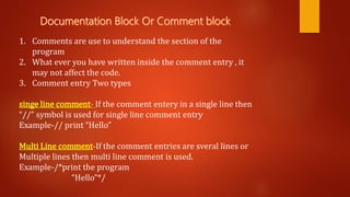 Structure of c | PPT