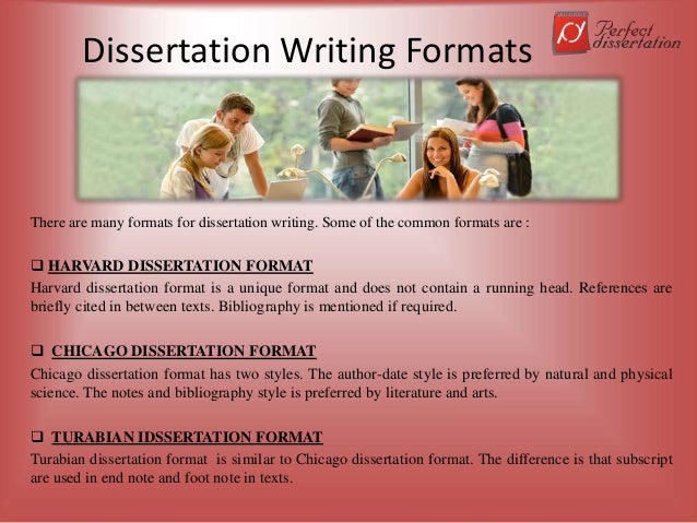 Harvard style of writing dissertation