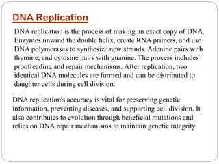 Structure of DNA and RNA and its functions | PPT