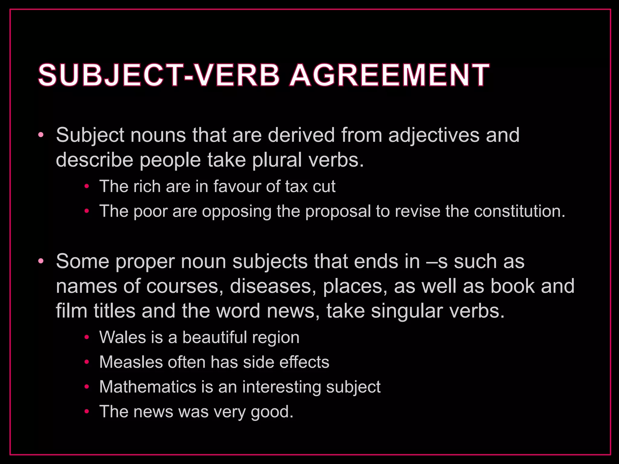 Structure of english | PPTX