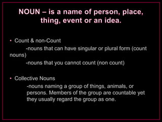 Countable Structures Structure of english | PPTX