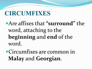 Structure of english-_affixes1 | PPTX