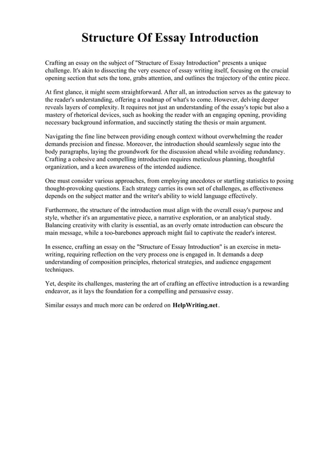 Structure Of Essay Introduction.pdf