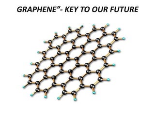 GRAPHENE”- KEY TO OUR FUTURE

 